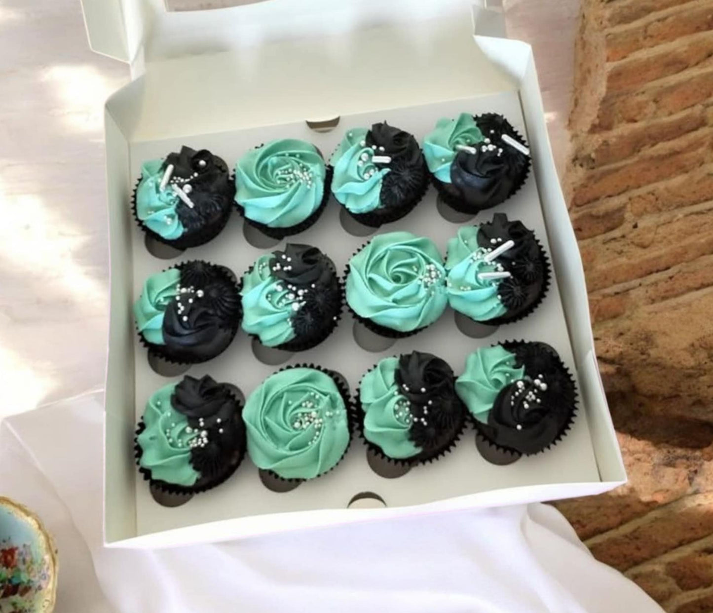 Midnight Tiffany Swirl Box