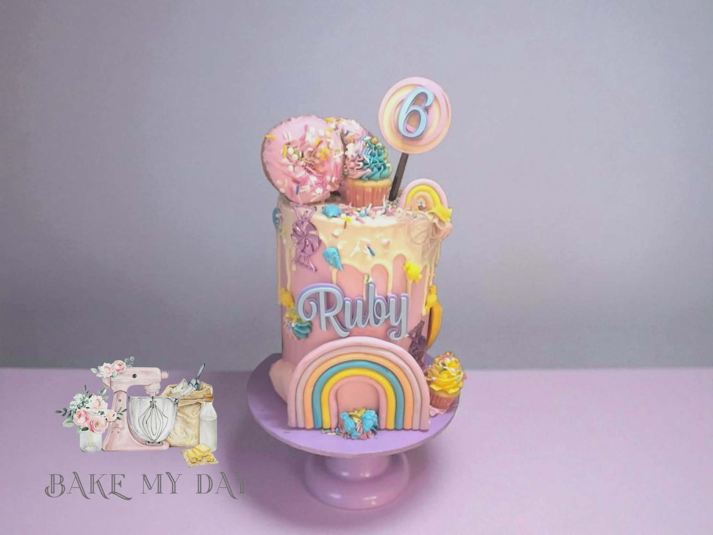 Pastel Party Dream Cake