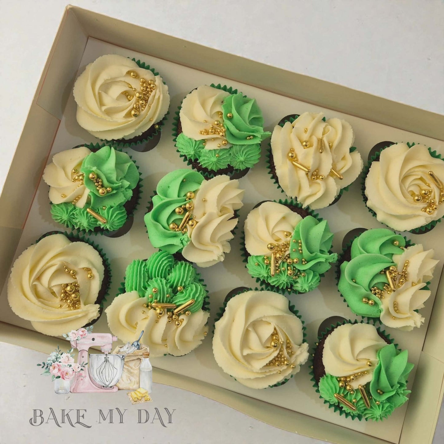 Minted Luxury Cupcakes