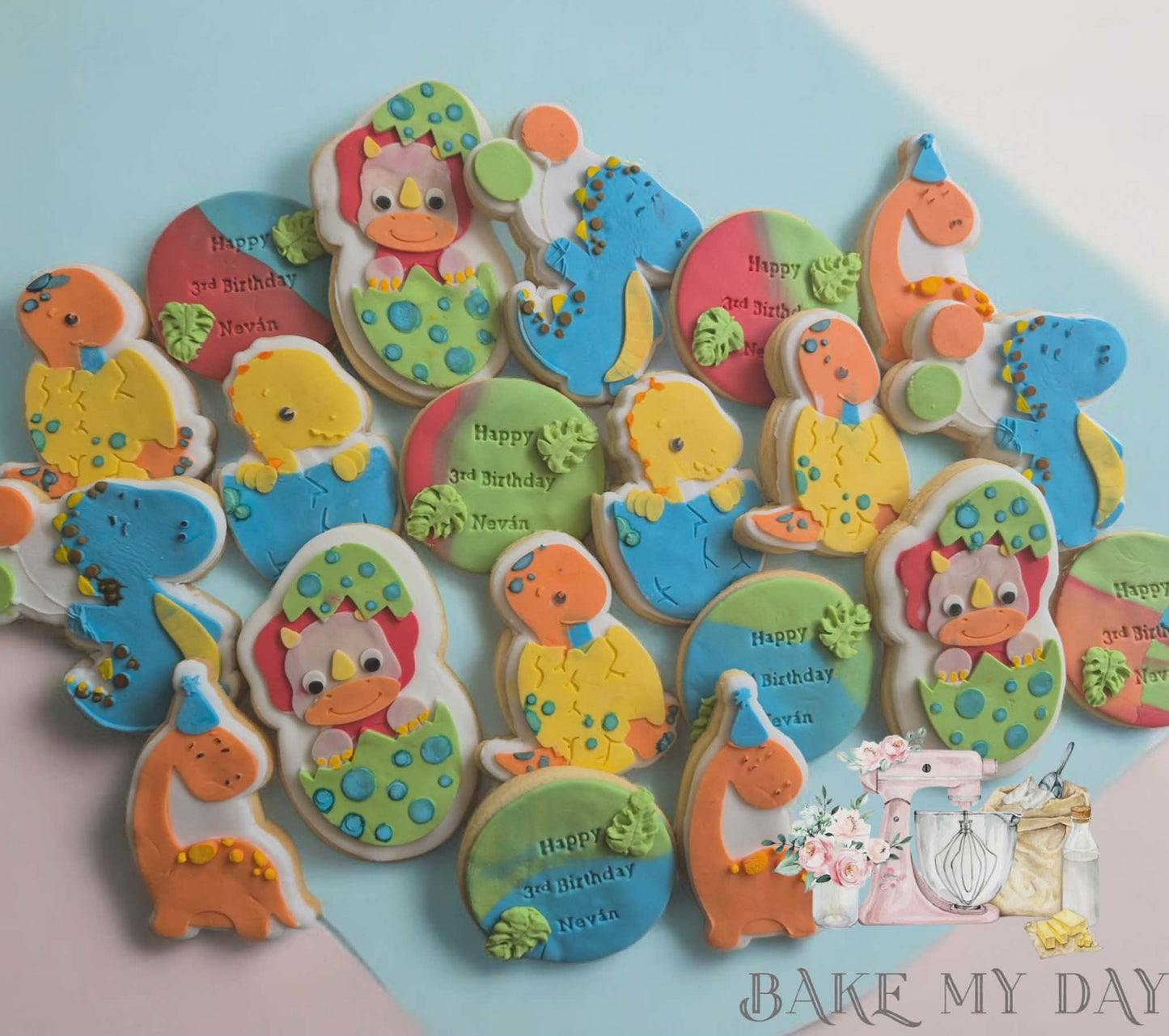 Dino Cookie Set