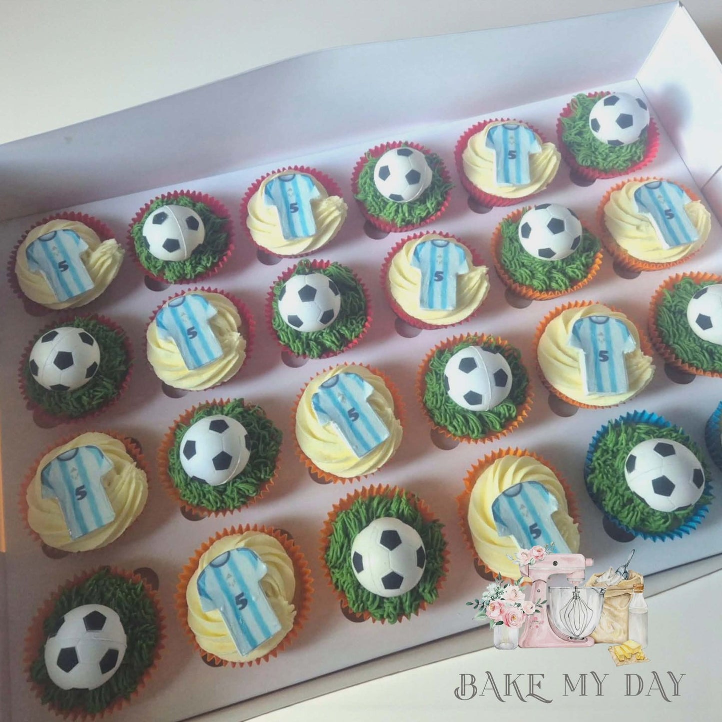 Goal Getter Cupcakes