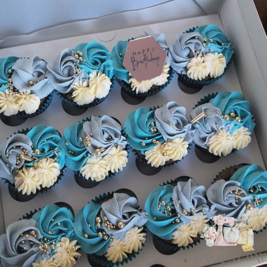 Midnight Luxe Swirls