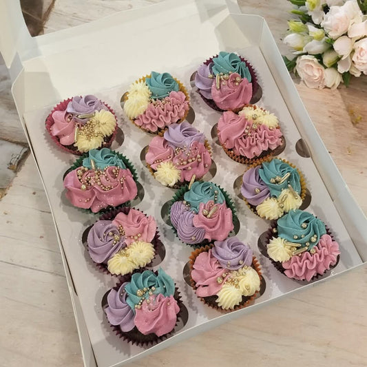 Pastel Party Luxe Cupcakes
