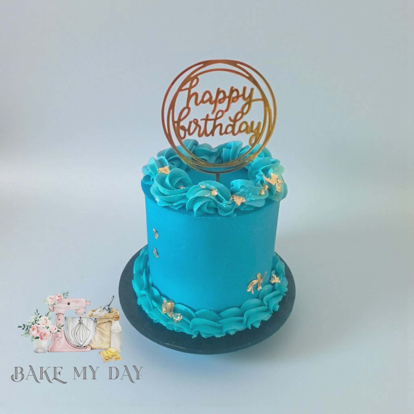 Blue & Gold Elegance