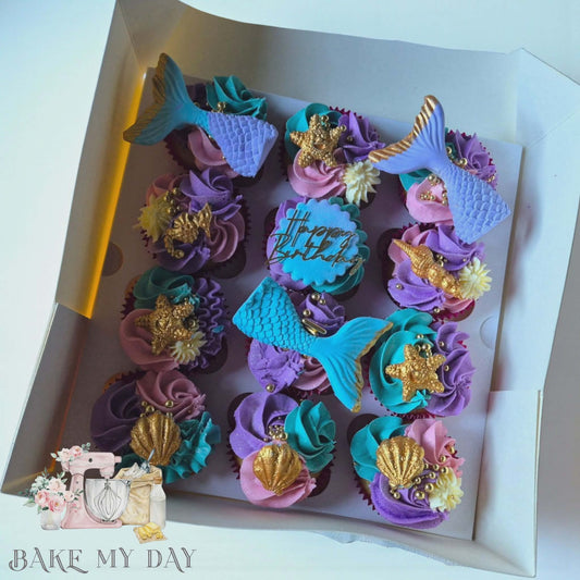Under the Sea Luxe Cupcakes