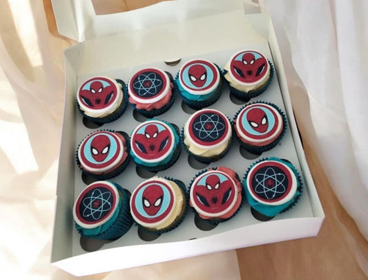 Spidey Squad Cupcake Box