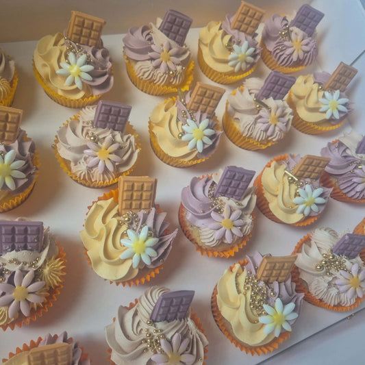 Lavish Lilac Cupcakes