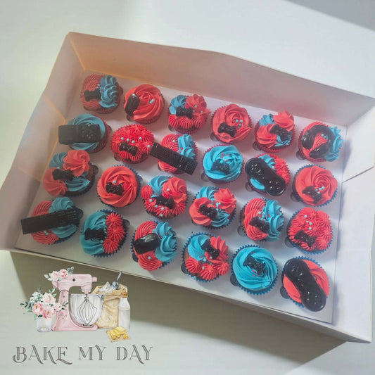 Game On Gamer Cupcakes