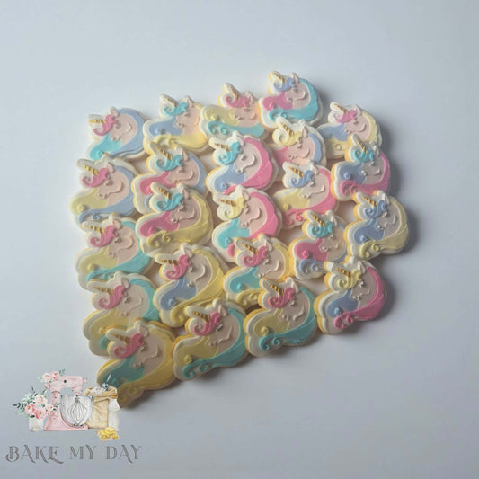 Pastel Dream Unicorn Cookies