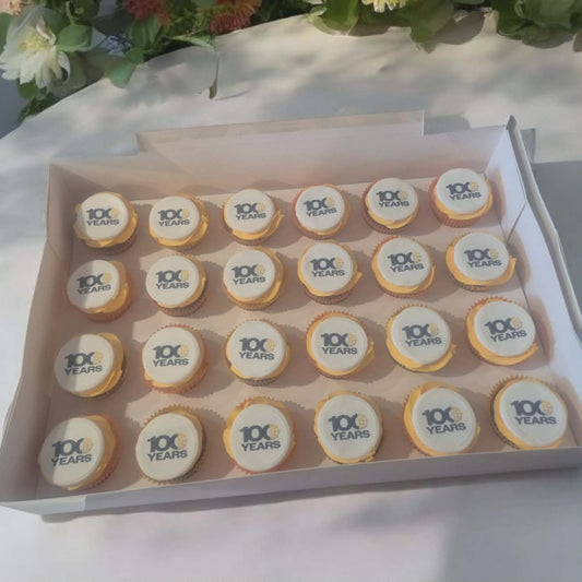 Corporate Logo Cupcakes – Branded With Purpose